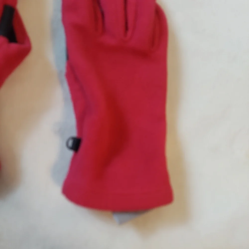 Columbia Pink Fleece Gloves Girls Size Medium Winter